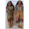 Image 1 : Pair of Skookum Dolls