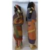Image 4 : Pair of Skookum Dolls