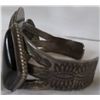 Image 3 : Navajo Obsidian & Sterling Silver Jewelry Collection-5 Pieces