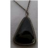 Image 8 : Navajo Obsidian & Sterling Silver Jewelry Collection-5 Pieces