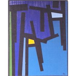 Karl Benjamin (b. 1925) American...