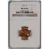Image 1 : 1934 LINCOLN CENT NGC MS-66 RD
