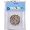 Image 1 : 1938-D WALKING LIBERTY HALF DOLLAR ANACS F-15