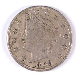 1896 V-NICKEL VF/XF