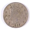 Image 1 : 1896 V-NICKEL VF/XF