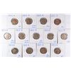 Image 1 : (13) 1913 II BUFFALO NICKELS VF-AU