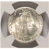 Image 3 : 1945-D MERCURY DIME, NGC MS-66 BLAST WHITE!