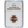 Image 1 : 1959 LINCOLN CENT, NGC MS-66 RED,LOOKS MS-67  RED TO US, MS-67 SELL FOR $3500.00