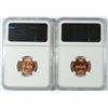 Image 2 : ( 2 ) PIECES 1961 LINCOLN CENTS, NGC MS-66 RED!  THESE LOOK MS-67 RED!