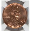 Image 2 : 1963-D LINCOLN CENT, NGC MS-66 RED RARE!! MS-67 RED GO FOR THOUSANDS