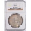 Image 1 : 1882-S MORGAN SILVER DOLLAR, NGC MS-65+  LIGHT TONE