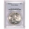 Image 1 : 1923-D PEACE SILVER DOLLAR, PCGS MS-64+ BLAST WHITE, LOOKS MS-65 TO US