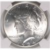 Image 2 : 1934 PEACE SILVER DOLLAR, NGC MS-65+ BLAST WHITE, LOOKS MS-66 FOR SURE VERY RARE