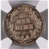 Image 3 : 1906-O BARBER DIME, NGC MS-65,  GORGEOUS RAINBOW COLORS!!