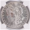 Image 2 : 1881 MORGAN SILVER DOLLAR, NGC MS-64 BLAST WHITE!