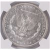 Image 3 : 1881 MORGAN SILVER DOLLAR, NGC MS-64 BLAST WHITE!