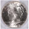 Image 2 : 1923 PEACE SILVER DOLLAR, PCGS MS-66 CAC  BLAST WHITE, RARE!!