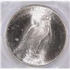 Image 3 : 1923 PEACE SILVER DOLLAR, PCGS MS-66 CAC  BLAST WHITE, RARE!!