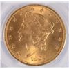Image 2 : 1904 $20.00 GOLD LIBERTY, PCGS MS-65  SUPERB COIN!