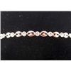 Image 1 : SILVER PLATED AUSTRIAN CRYSTAL BRACELET