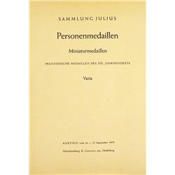 SAMMLUNG JULIUS: KRIEG UND FRIEDEN