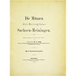 ORIGINAL GROBE ON SACHSEN-MEININGEN