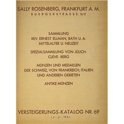 ROSENBERG VERSTEIGERUNGS-KATALOG