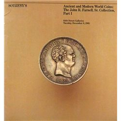 THE JOHN R. FARNELL, SR. COLLECTION