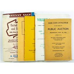 U.S. AUCTION CATALOGUES