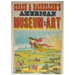 American Museum of Art Lithograph
