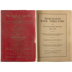 Merchants Bank Directory 1925