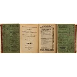 Arizona Business Directory, 1909-10