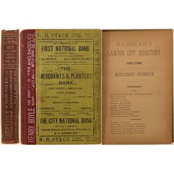 Lawton City Directory, 1907, Volume II