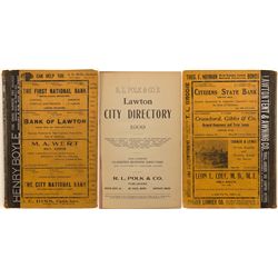 Lawton City Directory, 1909, Volume III