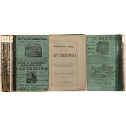 City of Leavenworth, KS Directory, 1875