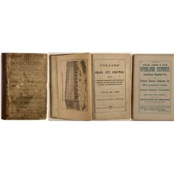 1868 Omaha Directory with CDV of Charles Collins