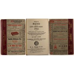 1944 Reno area Directory, Polk