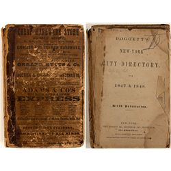 Doggett's New York City Directory, 1847 & 1848