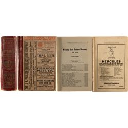Wyoming State Business Directory, 1919