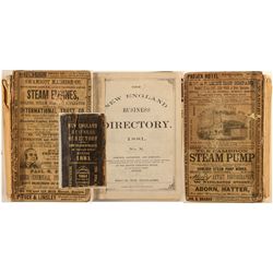 New England Business Directory, 1881, Number X