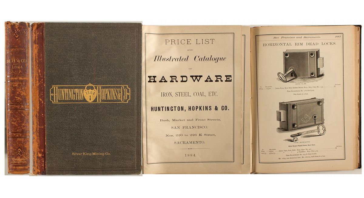 Huntington, Hopkins & Co. Illustrated Hardware Catalog, 1884 Holabird