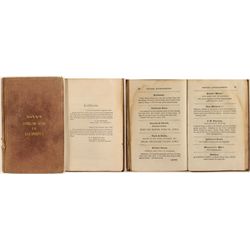 Horn's Overland Guide to California, 1852