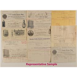 Utica Mining Company SF billheads: electrical