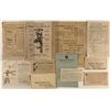 Image 1 : Utica Mining Company: various handbills and advertising envelopes found in collection