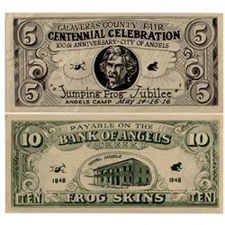 1948 Bank of Angels Creek FROG SKIN bucks
