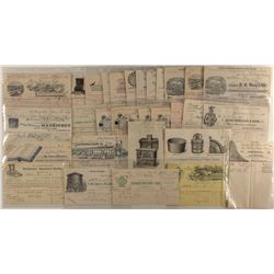 34 California pictorial billheads