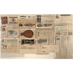 20 fabulous mostly pictorial bill heads