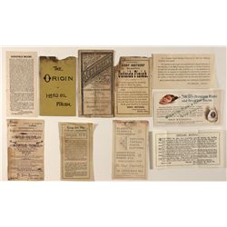 Handbill (etc.) Group