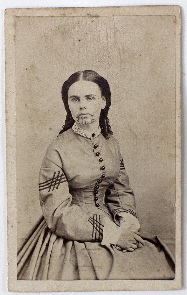 Olive Oatman CDV