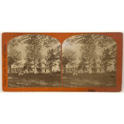 Tallac Hotel, Lake Tahoe Stereoview